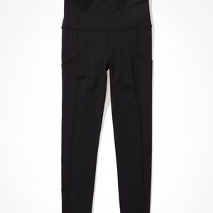 High waisted pocket leggings - Black